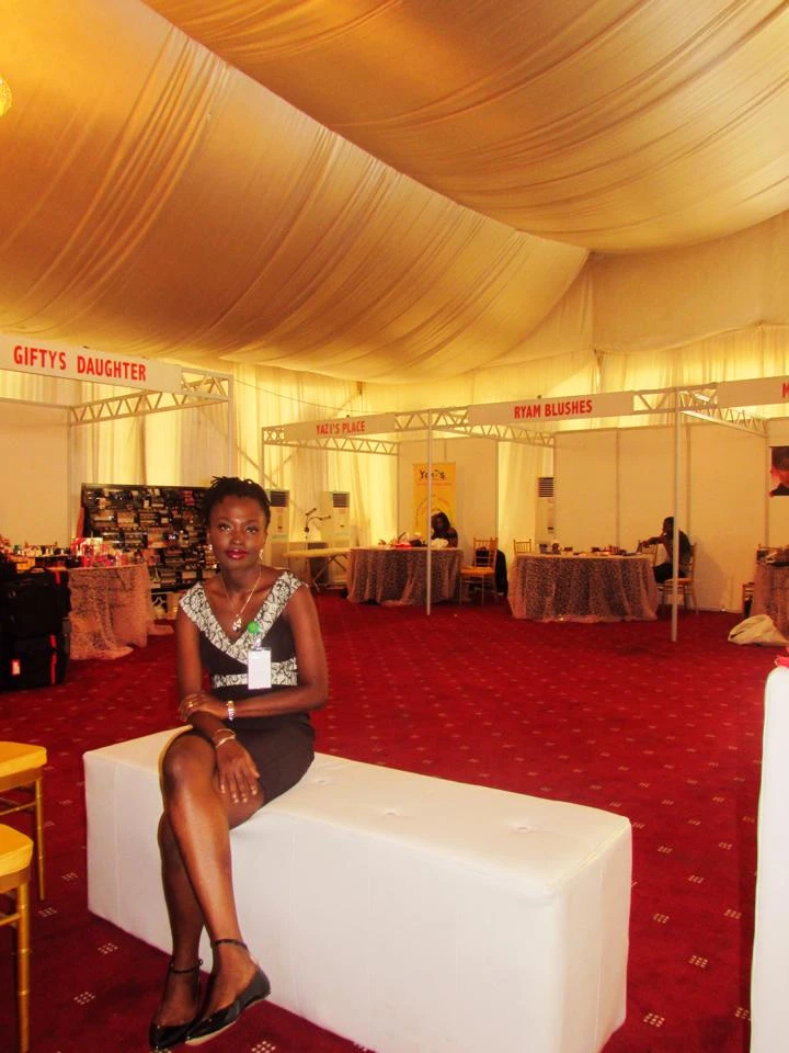 Omegie at Make-up Fair