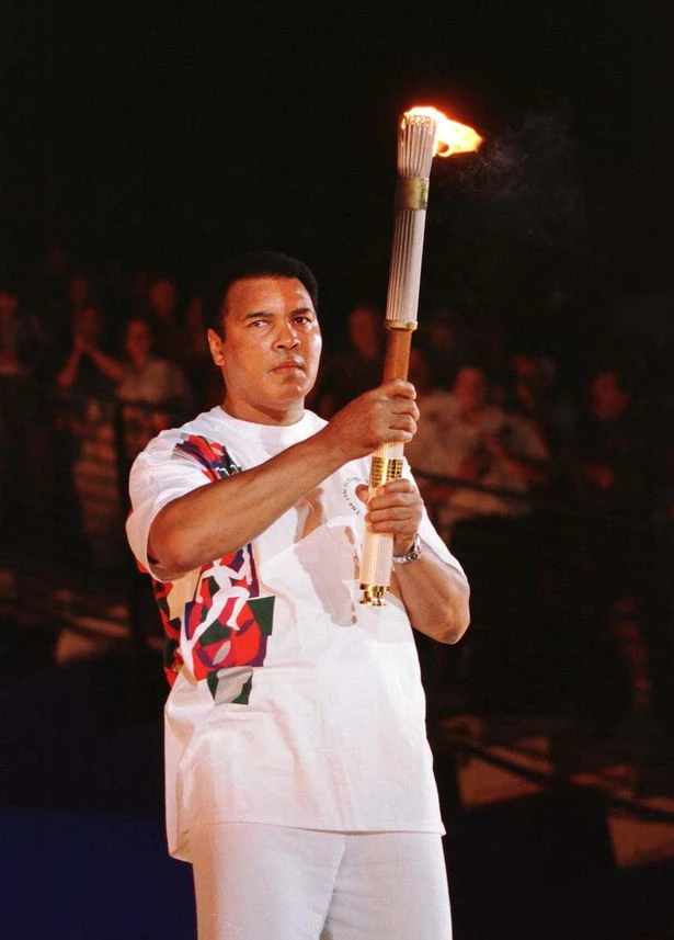 1996 Atlanta Olympics Opening Ceremony courtesy of http://www.mirror.co.uk/sport/boxing/muhammad-ali-life-support-family-8110536