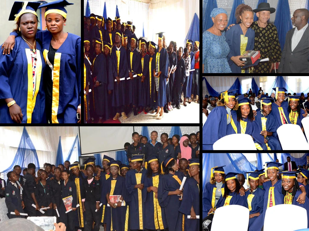Cross section showing graduation of 170 female mechanics held on Thursday 28th July 2016 in Lagos state.