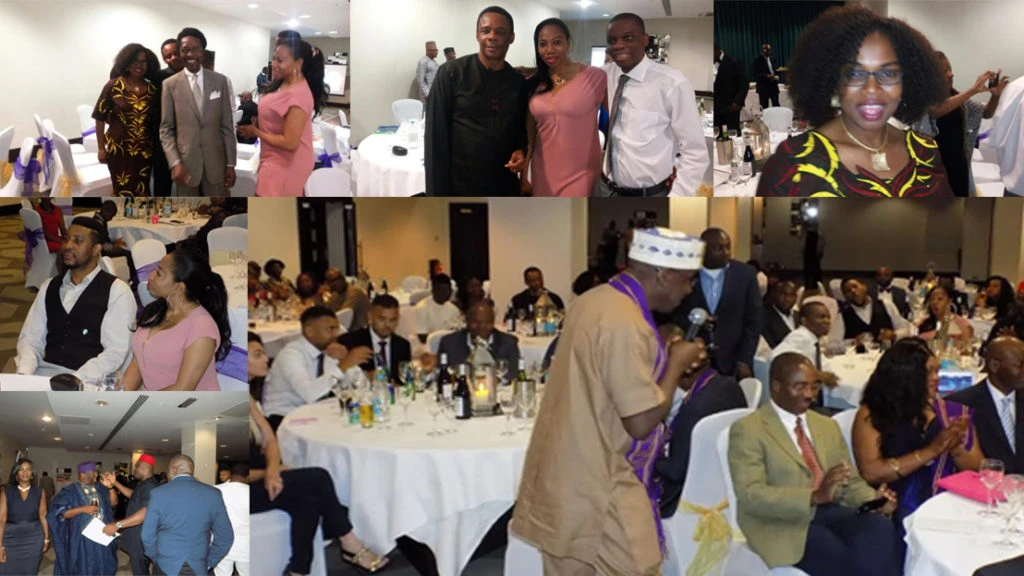 A cross section of the participants at Hilton London Olympia UBAUK #Giving Back reunion event